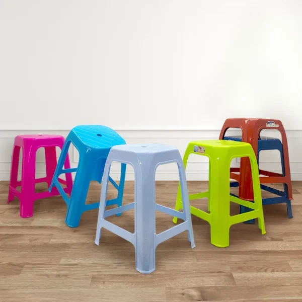 vari Maxware Plastic Stool Square Stool